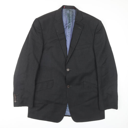 Alexandre Savile Row Men's Grey Size 42L Suit Jacket