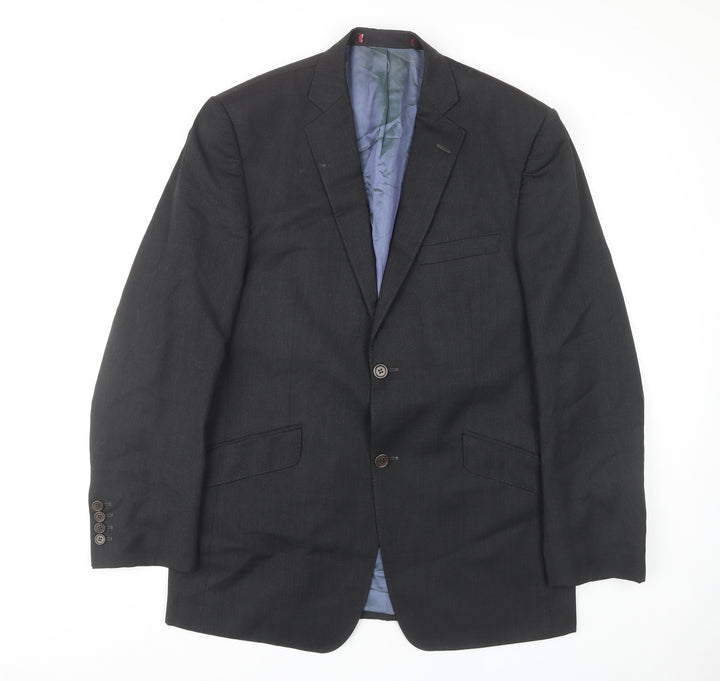 Alexandre Savile Row Men's Grey Size 42L Suit Jacket