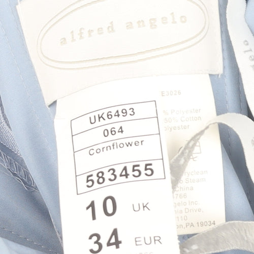 Alfred Angelo Blue Strapless Women’s Formal Dress Size 10