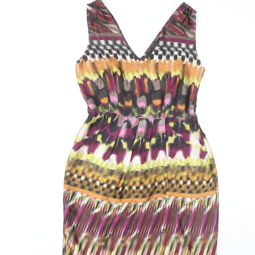 Next Women’s Multicoloured Size 8 Geometric Dress