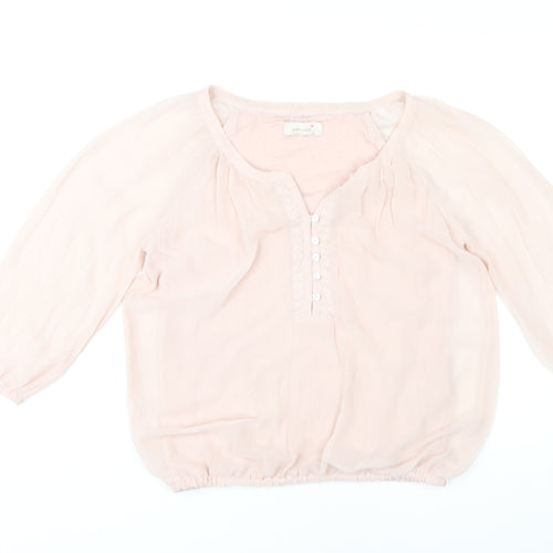 Marks and Spencer Women's Pink Blouse, Size 8