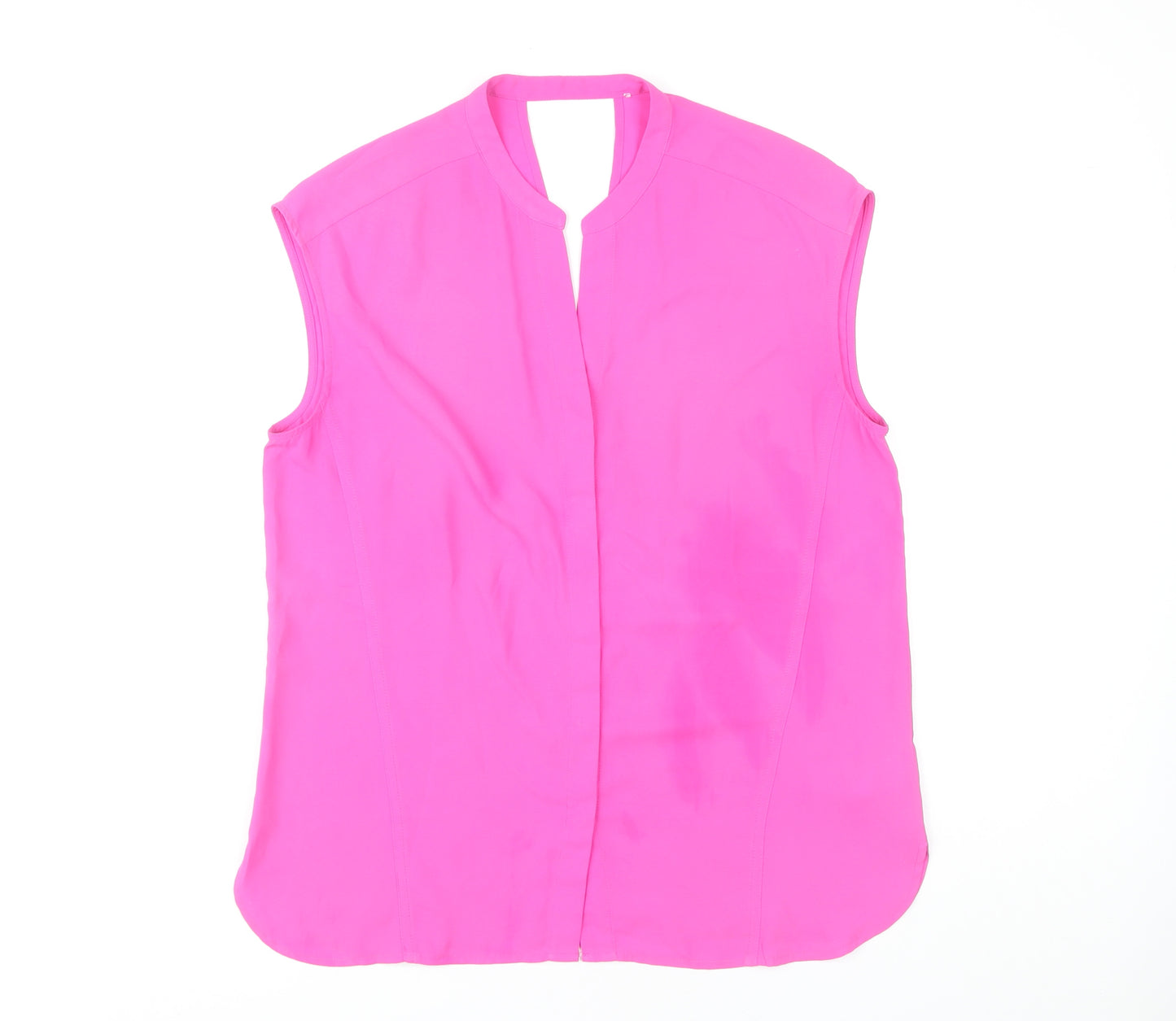Warehouse Pink Sleeveless Blouse - Size 12