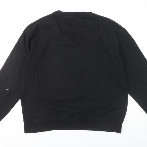 Tiki Men's Black XL Pullover Surf Sweatshirt