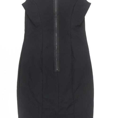 Warehouse Women's Black Sheath Dress Size 10