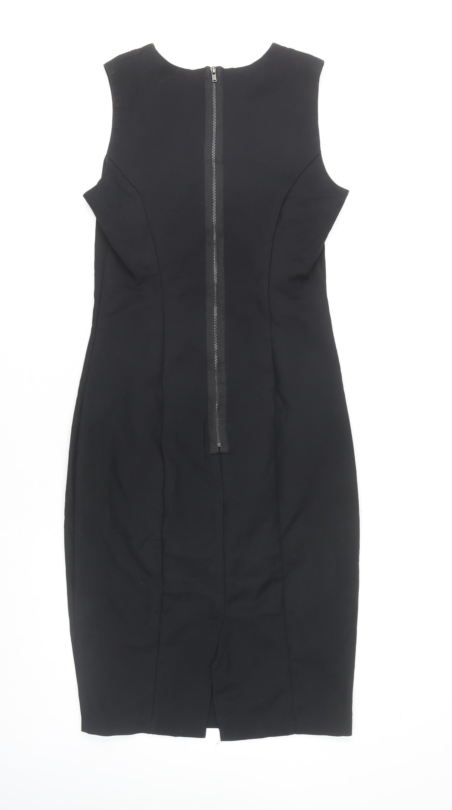 Warehouse Women's Black Sheath Dress Size 10
