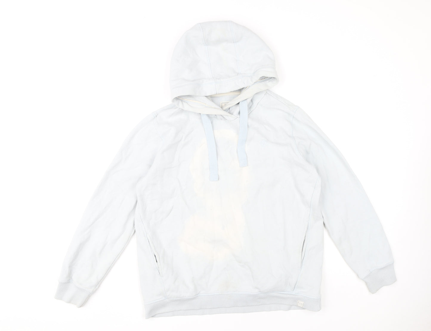 Fat Face Women's White M Full Zip Hoodie