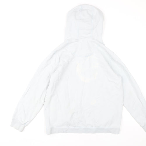 Fat Face Women's White M Full Zip Hoodie