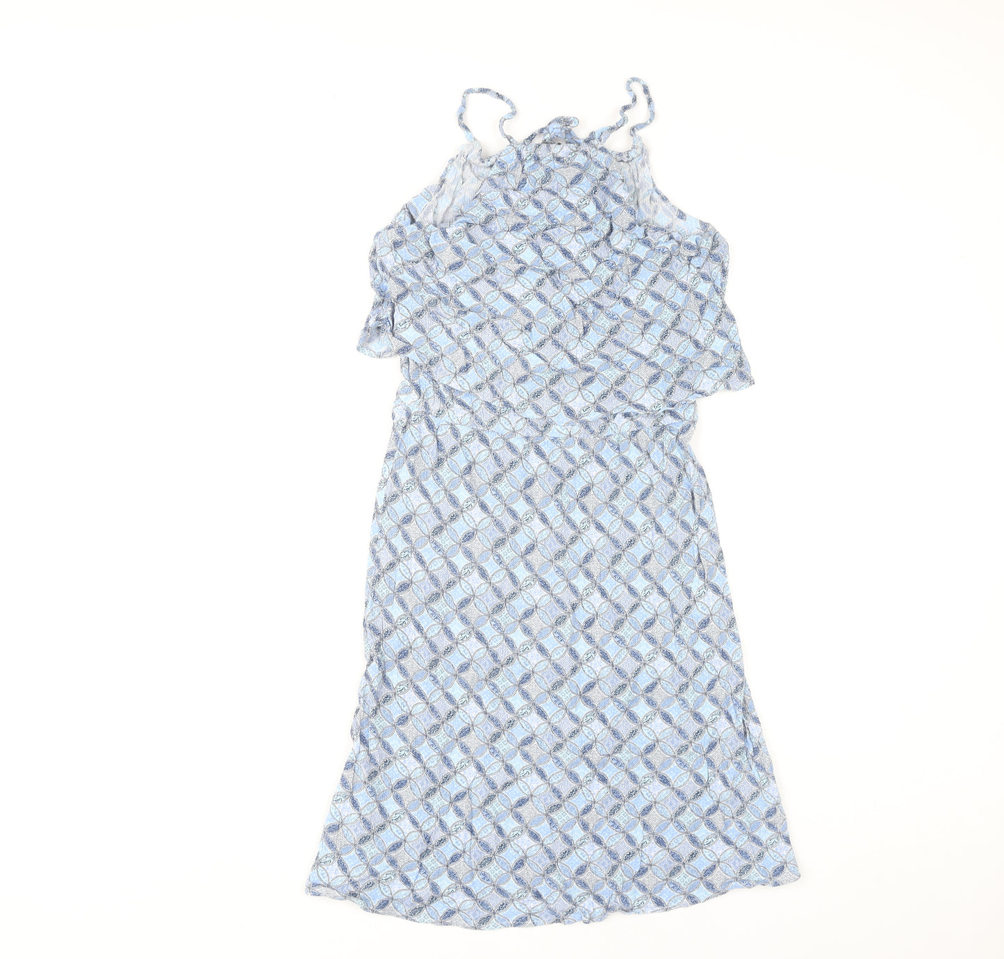 Dickins & Jones Women's Blue Dress M Viscose