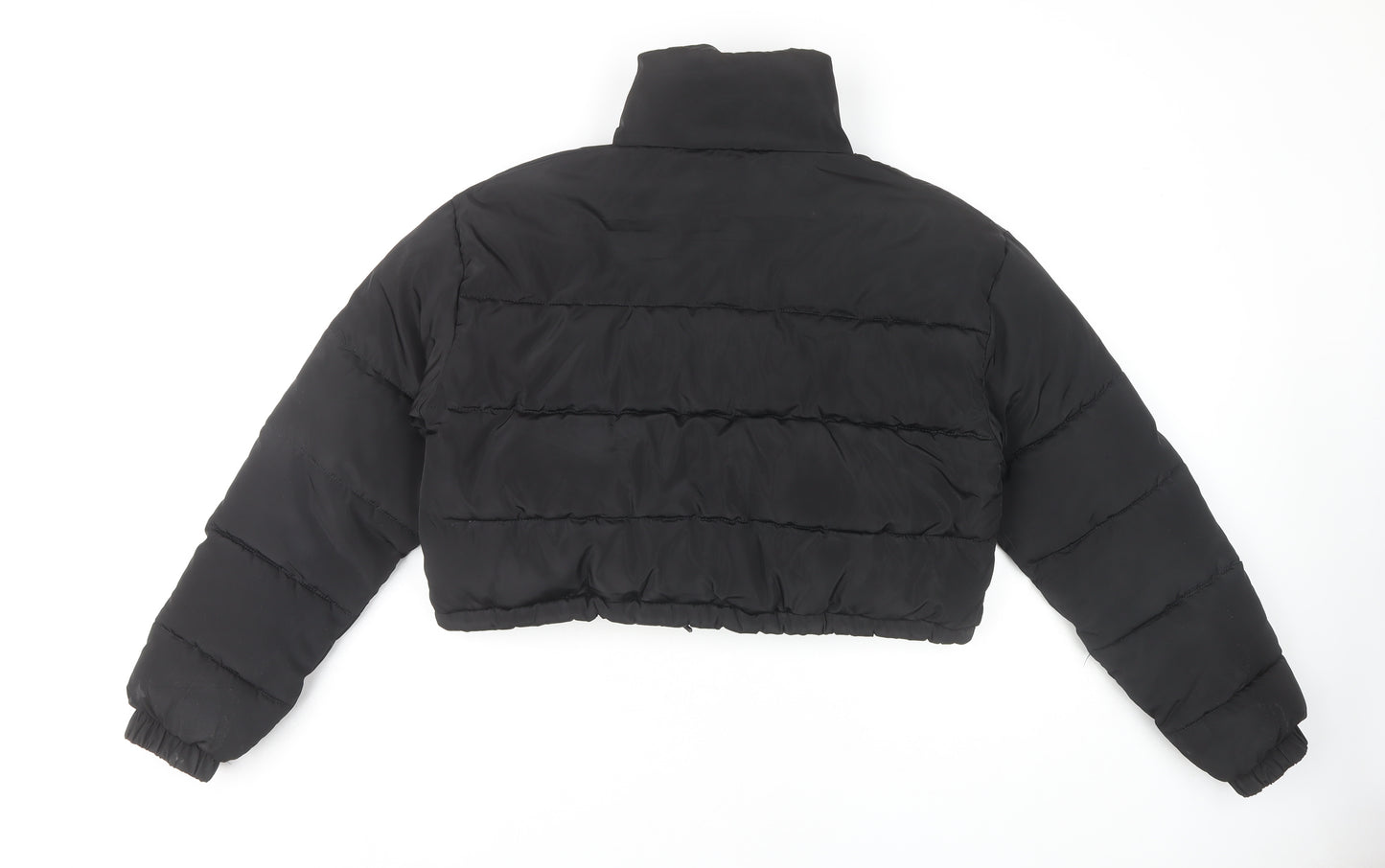 Rising Women's Black Puffer Cropped Jacket S