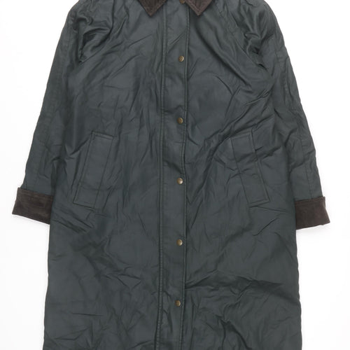 Marks and Spencer Women's Green Long Rain Coat
