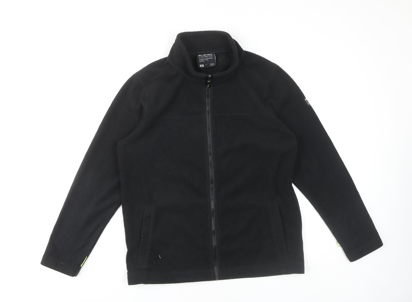 All Terrain Boys Black Fleece Jacket, Size 13, Winter Essential