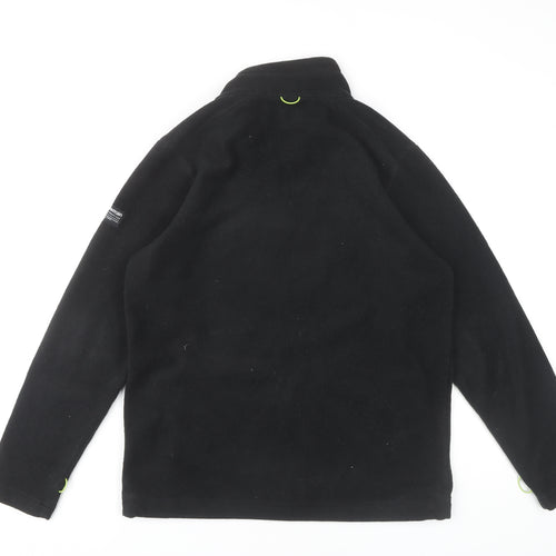All Terrain Boys Black Fleece Jacket, Size 13, Winter Essential