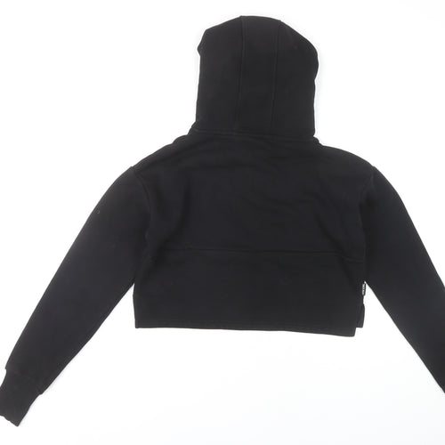 Gym King Women's Black Hoodie Size 10 with Logo