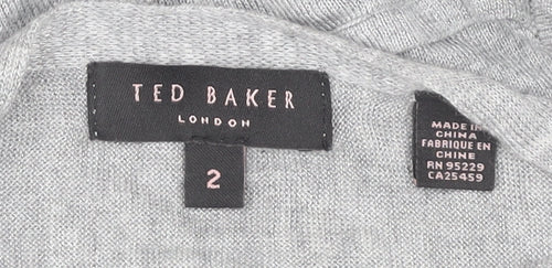 Ted Baker Women’s Grey Cardigan Size 10