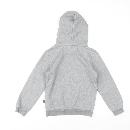 Puma Boys Grey Hoodie, 7-8 Years, Pullover, Hooded
