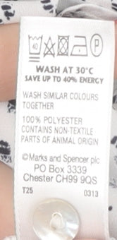 Marks and Spencer Women's Multicoloured Blouse Size 22
