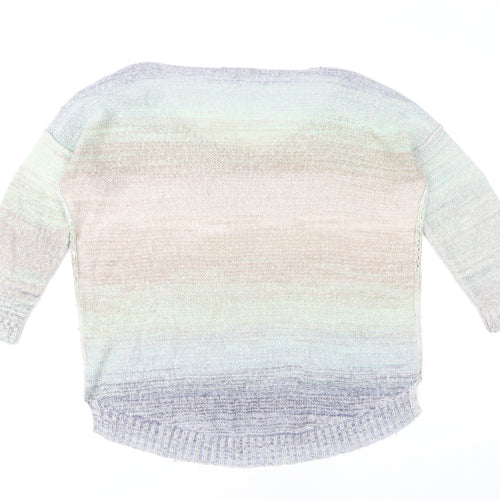 Warehouse Women’s Multicoloured Pullover Jumper Size 12