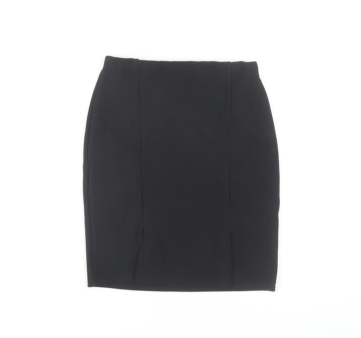 Pink Vanilla Women's Black Pencil Skirt Size S