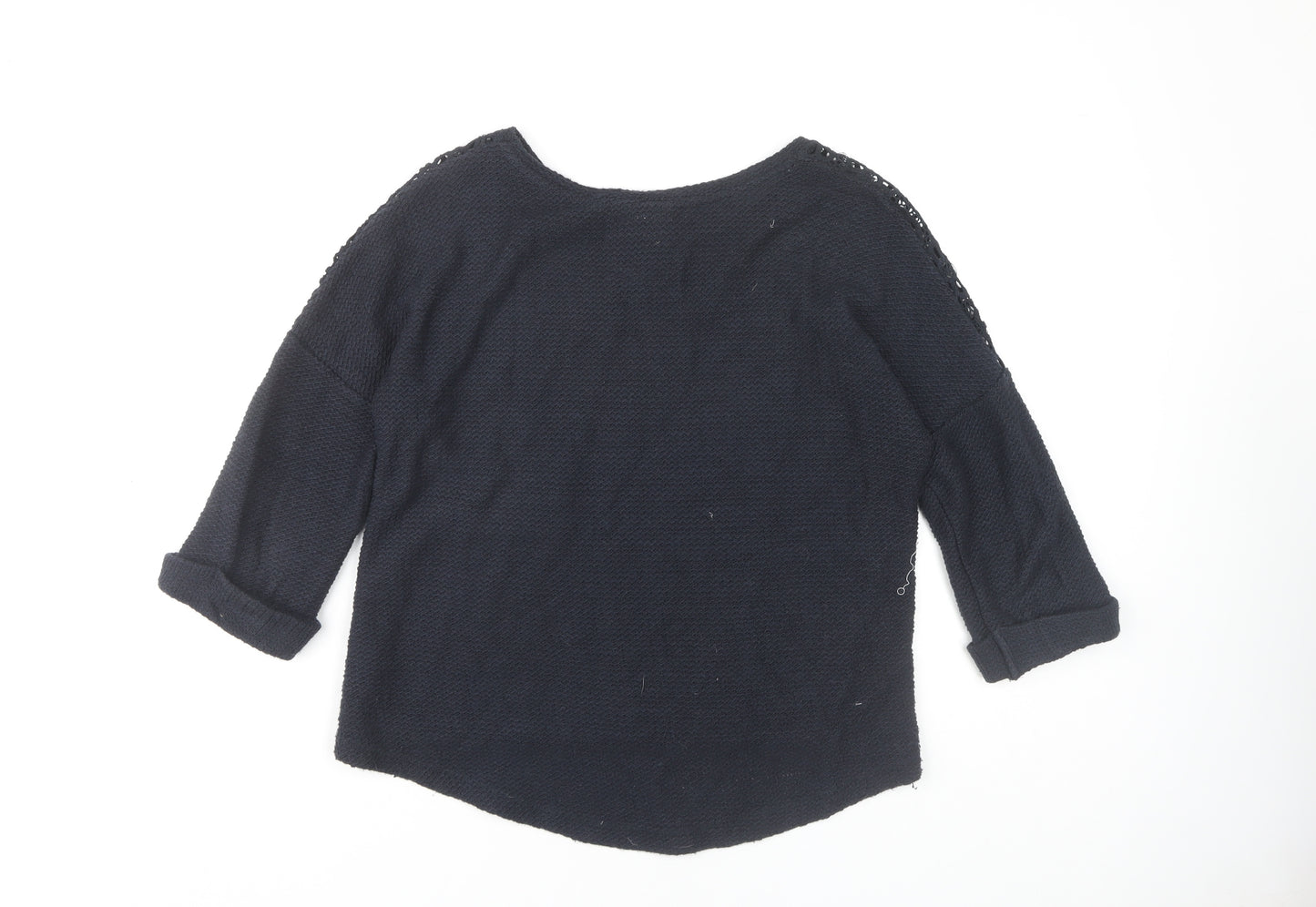Next Women's Blue Pullover Jumper Size 8 Cotton