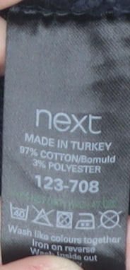 Next Women's Blue Pullover Jumper Size 8 Cotton