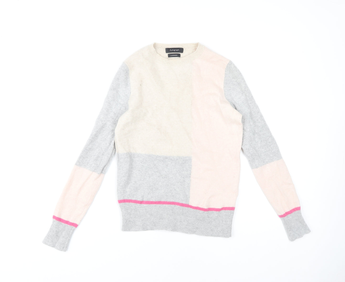 Marks and Spencer Women's Multicoloured Cashmere Jumper