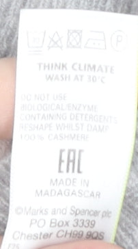 Marks and Spencer Women's Multicoloured Cashmere Jumper