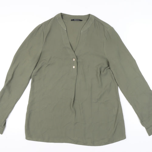 Roman Women's Green Blouse Size 10 - Casual Elegance