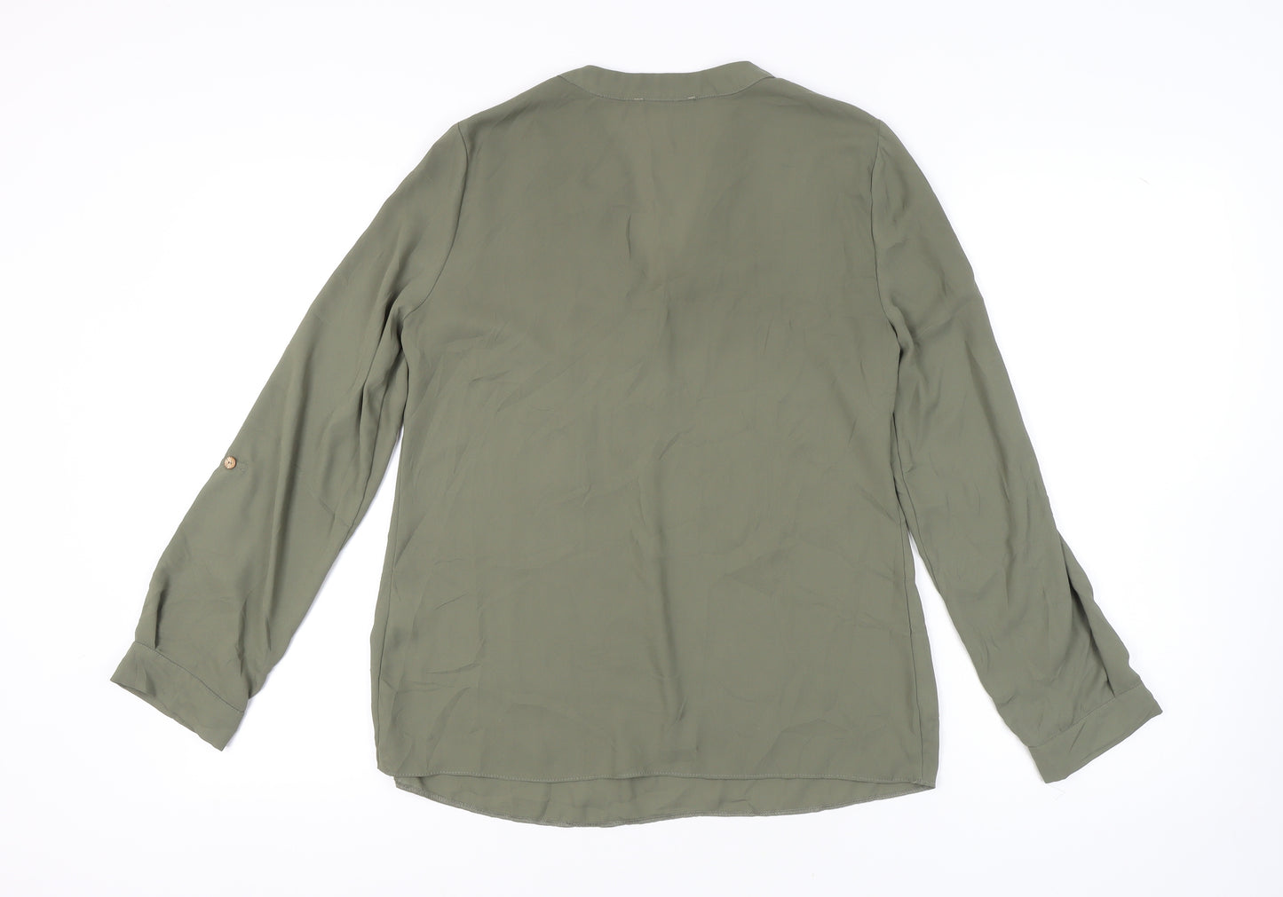 Roman Women's Green Blouse Size 10 - Casual Elegance