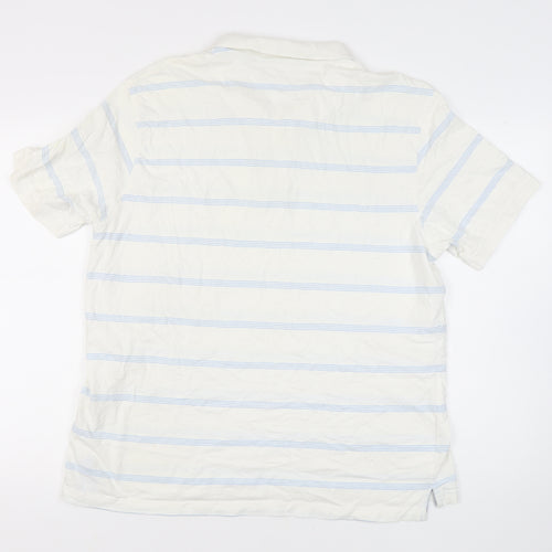 Stone Bay Men's White XL Polo Shirt for Golf