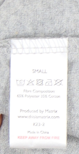 The White Company Men's Grey Long Sleeve Pyjama Top S