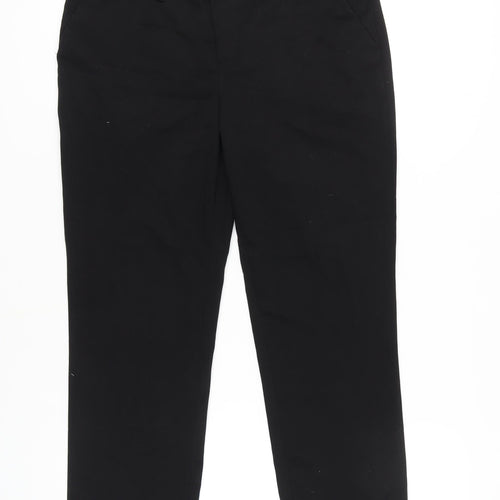 harvé benard Women's Black Straight Trousers Size 6