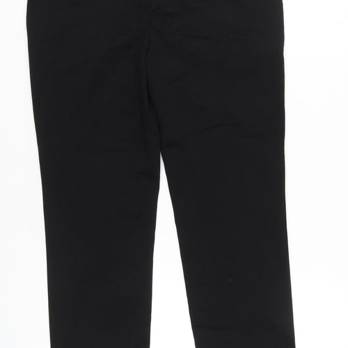 harvé benard Women's Black Straight Trousers Size 6