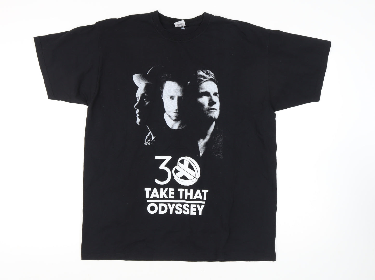 Take That Unisex Black XL Music T-Shirt - Tour Merch