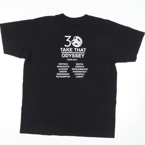 Take That Unisex Black XL Music T-Shirt - Tour Merch