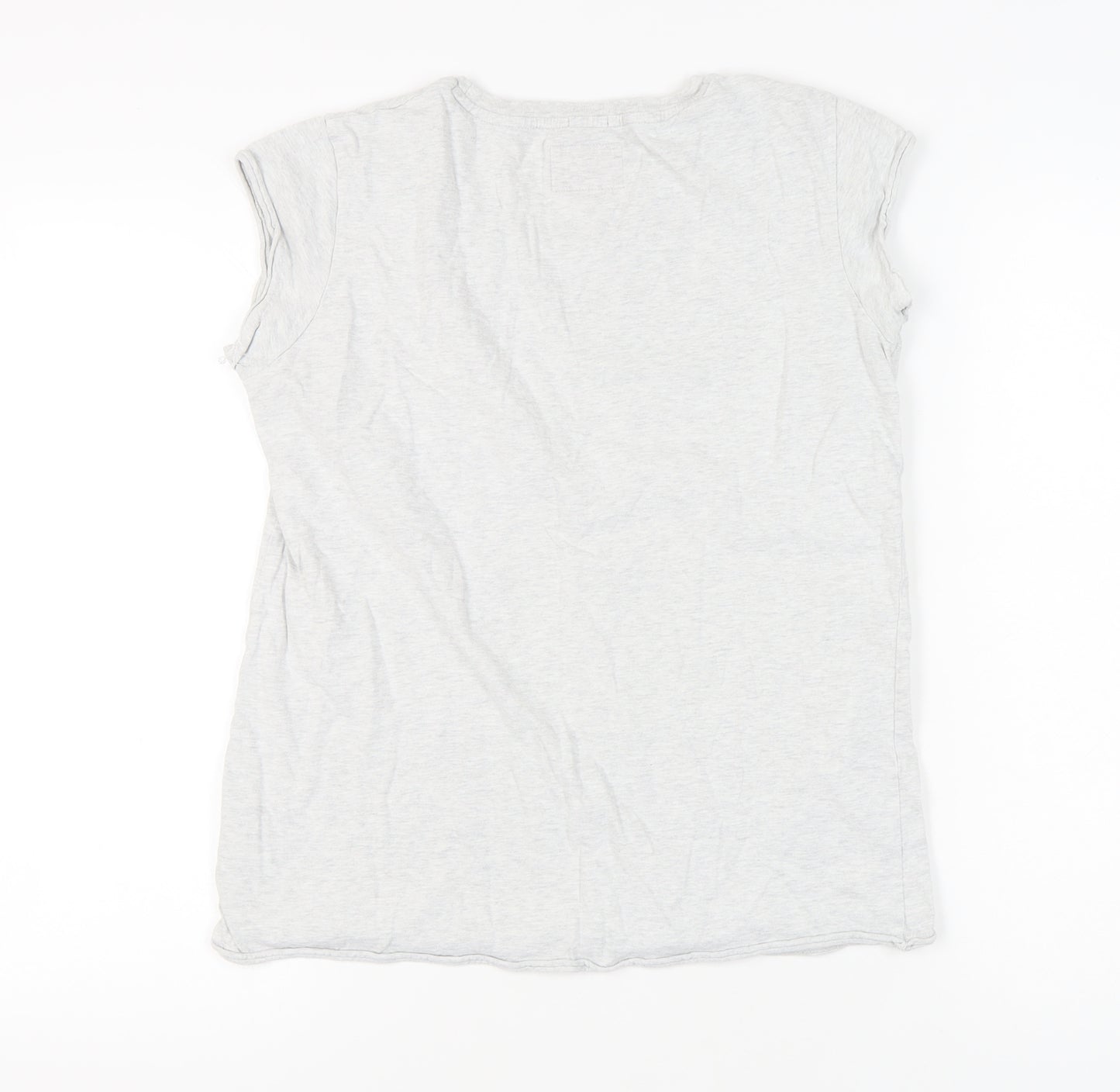 SuperDry Women's Grey Basic T-Shirt L