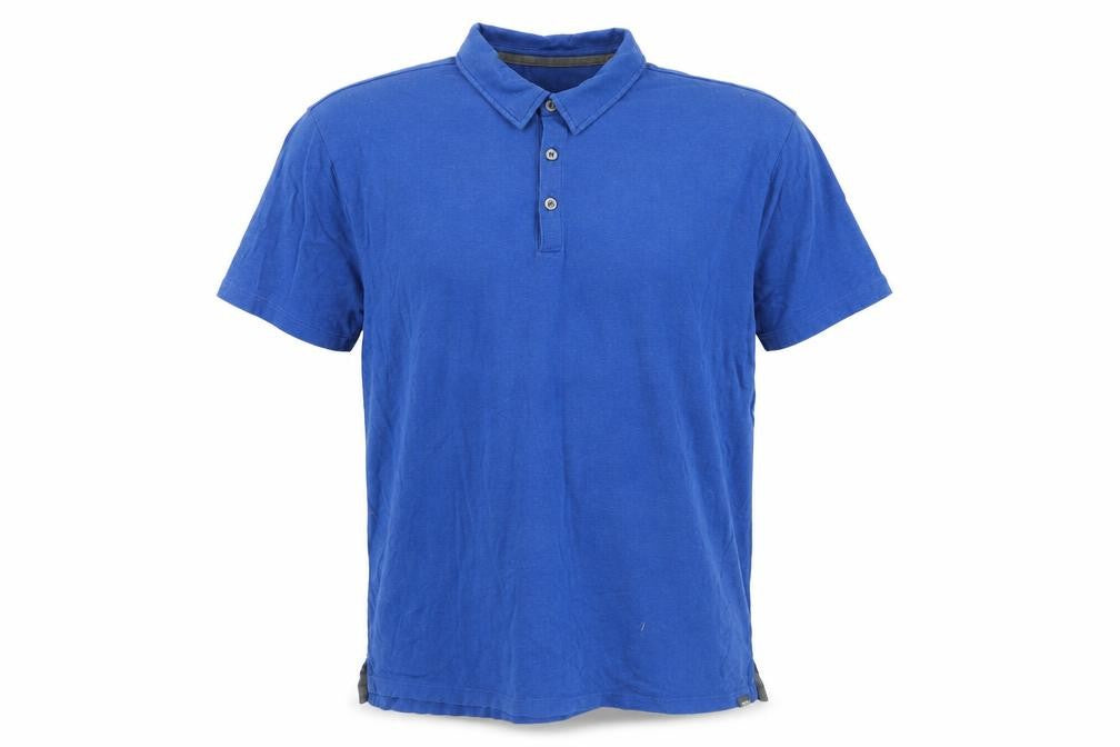 BAM Men's Blue Short Sleeve Polo Shirt XL