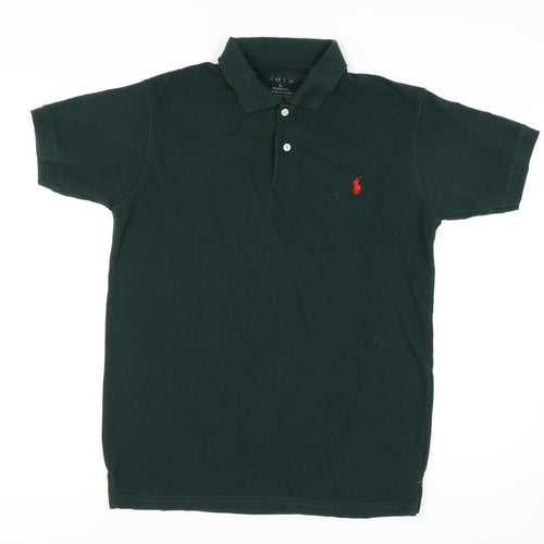 Polo Men’s Green Short Sleeve Cotton Polo L