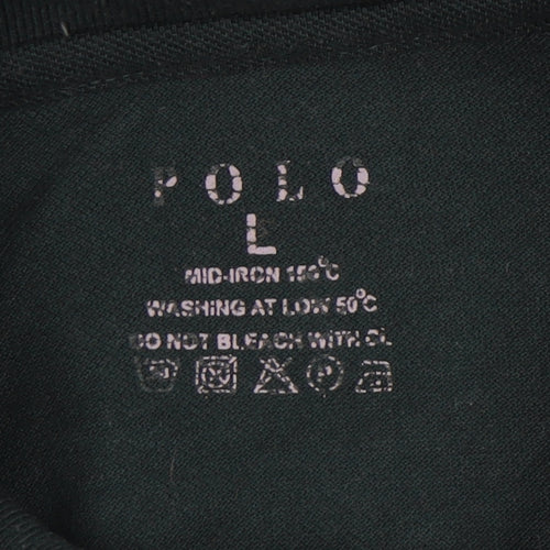 Polo Men’s Green Short Sleeve Cotton Polo L
