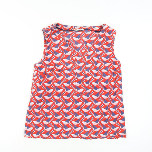White Stuff Women's Multicoloured Tank Top, Size 10