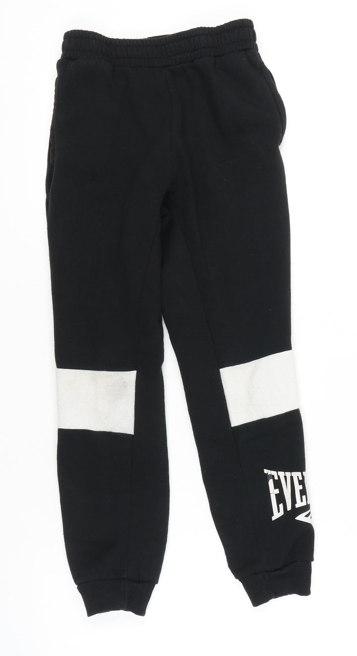 Everlast Boys Black Jogger Trousers - Size 9-10 Years