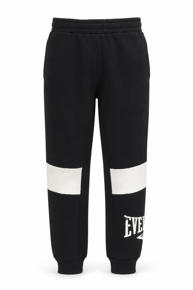 Front view of Everlast boys’ black jogger trousers -, size 9-10, years