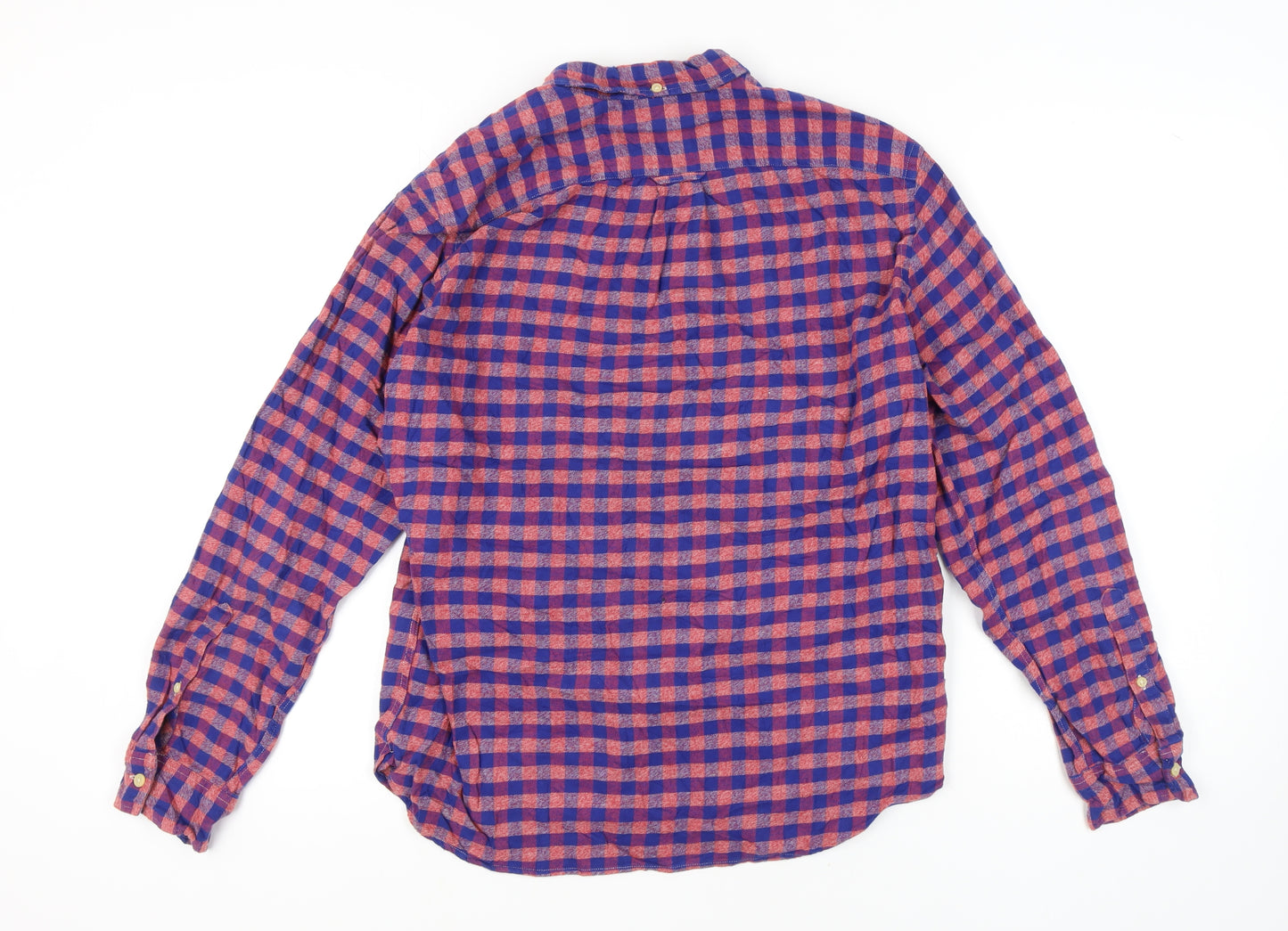 H&M Men's Multicoloured Check Flannel Shirt M
