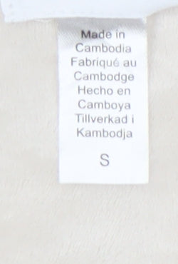 Carole Hochman Women’s Beige Long Sleeve Nightshirt S