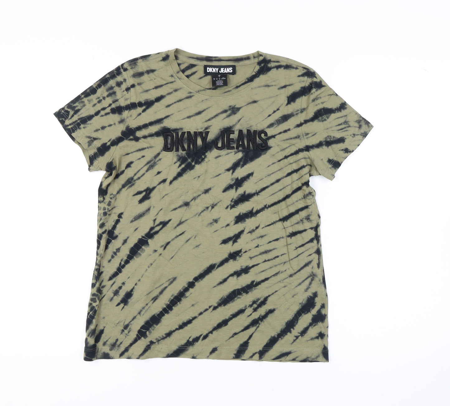 DKNY Jeans Women’s Multicoloured Tie-Dye T-Shirt S
