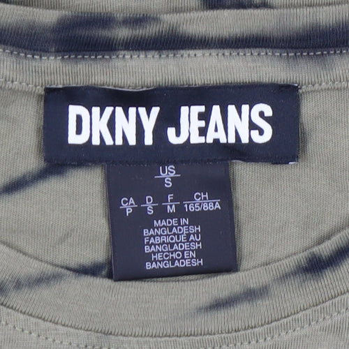 DKNY Jeans Women’s Multicoloured Tie-Dye T-Shirt S
