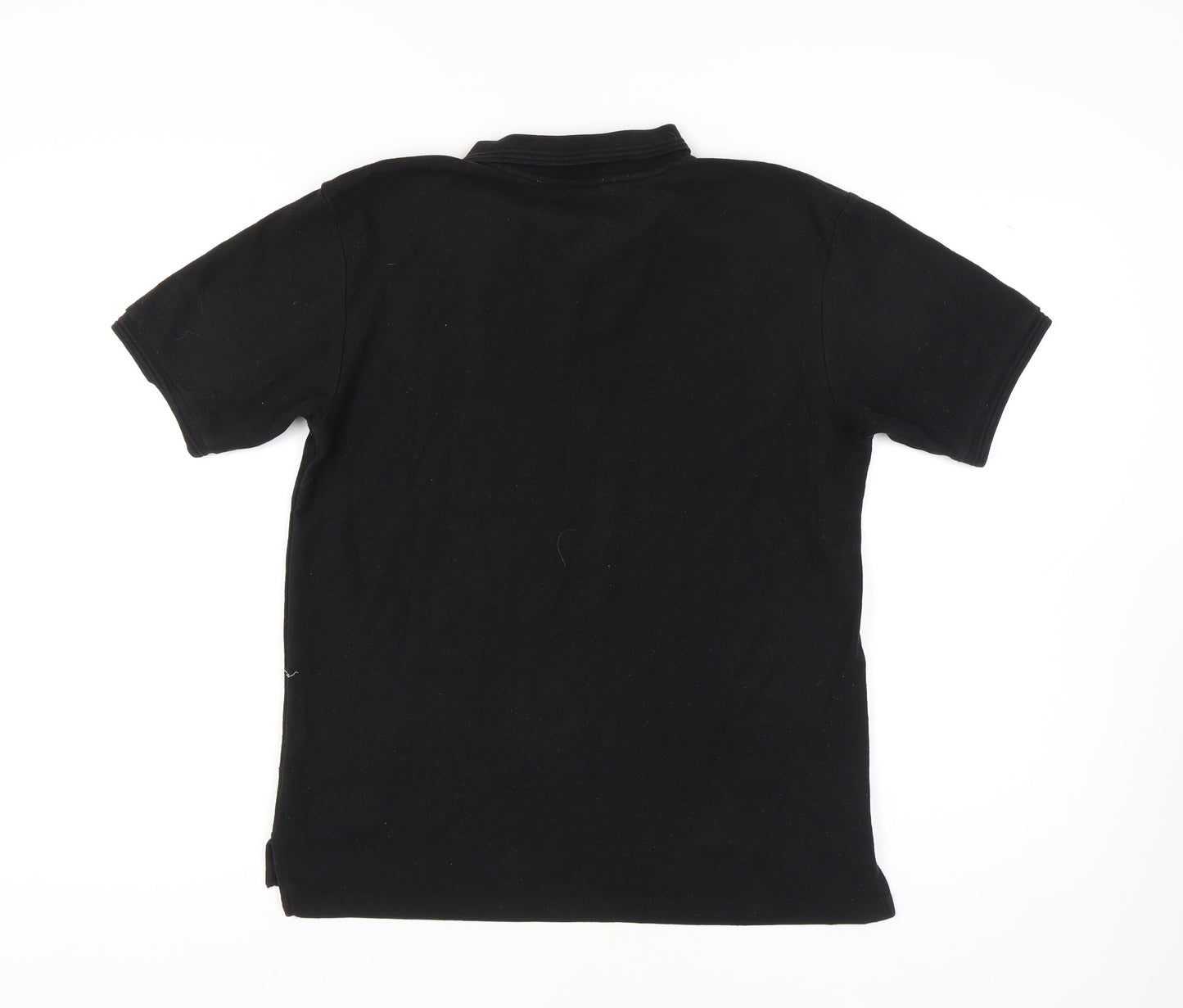 Slazenger Men's Black Polo Shirt M Short Sleeve