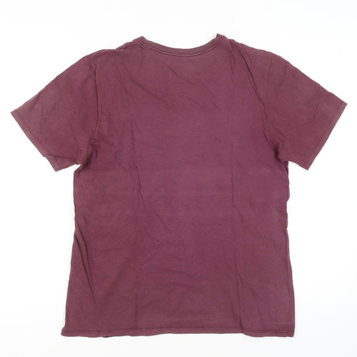 Hurley Men's Red Medium Crew Neck T-Shirt