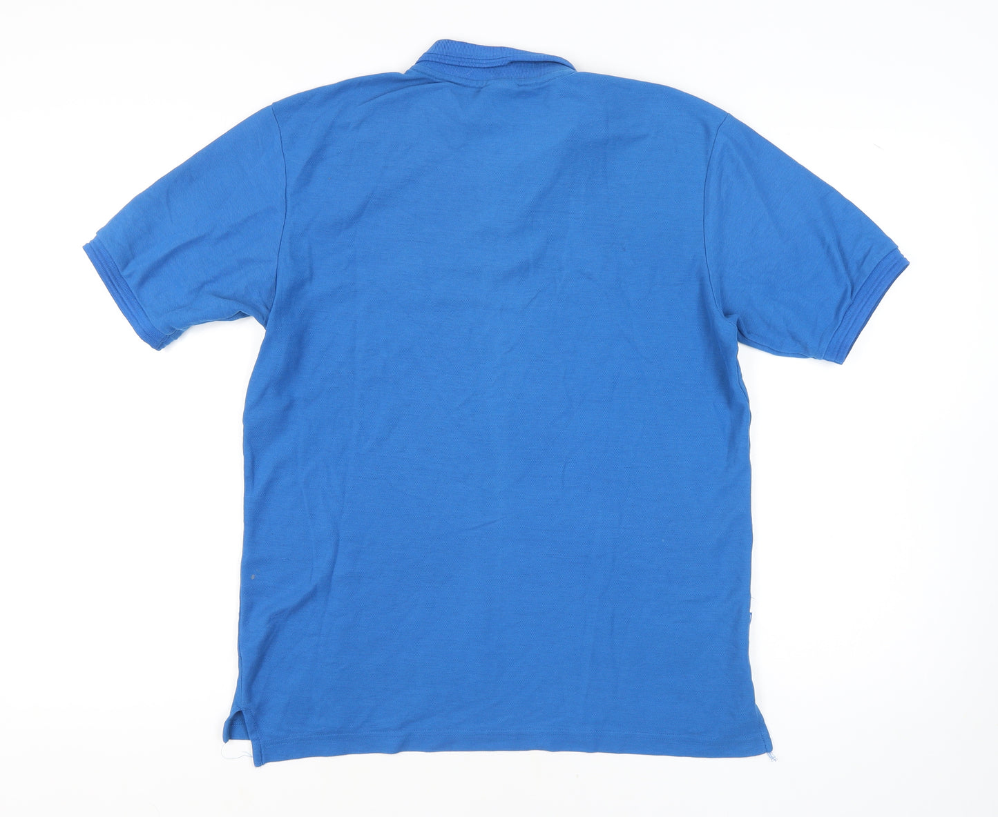 Slazenger Men's Blue Polo Shirt Medium Casual