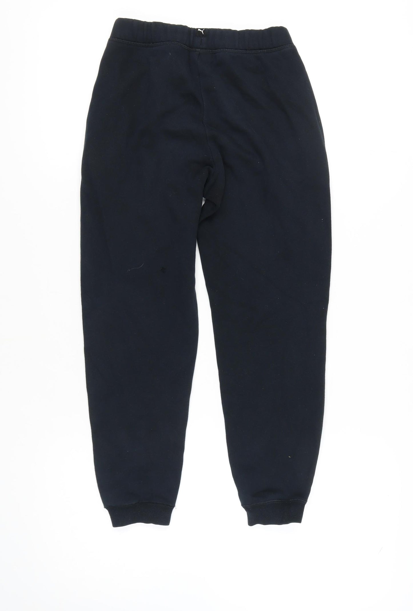 Puma Boys Black Jogger Trousers - Size 12 Years