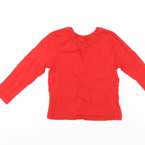 Marvel Boys Red Spider-Man Long Sleeve T-Shirt 4-5 Years